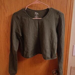 Forest Green Long Sleeve Top by Fct